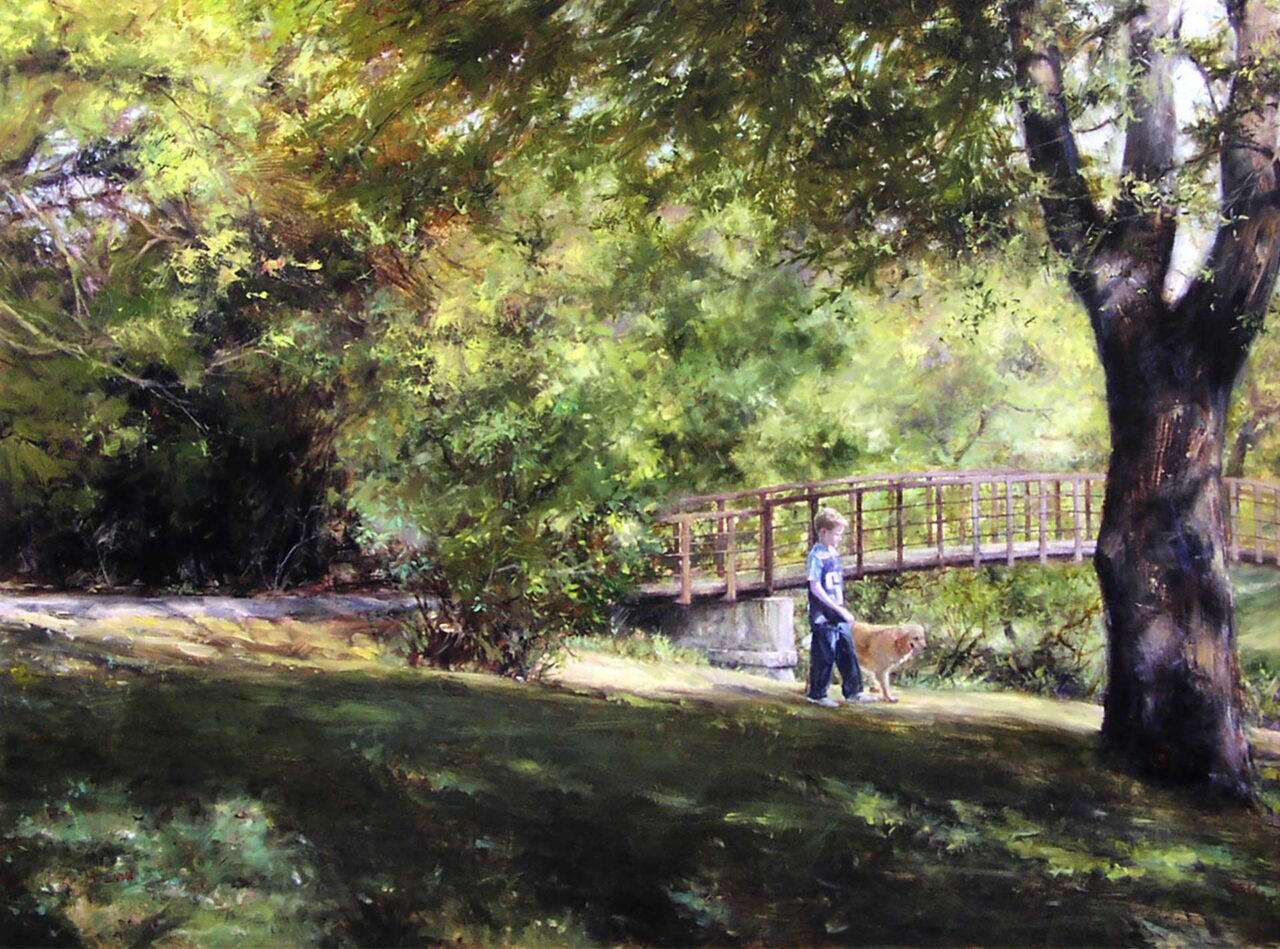 Pot of Gold, 30x40 oil painting by Bill Inman