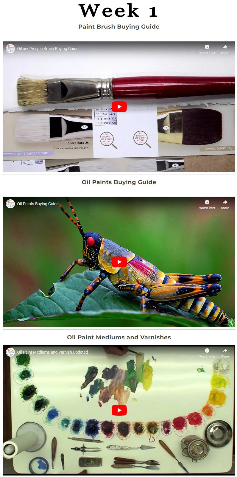 Week 1 of the 6-Week Beginner Course